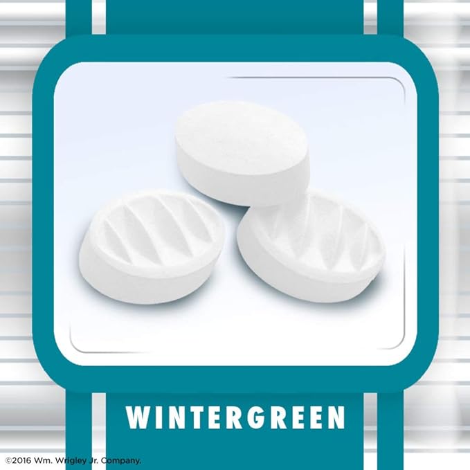 ALTOIDS Arctic Wintergreen Breath Mints Sugar Free Hard Candy Bulk, 1.2 oz Tin (8 Pack)