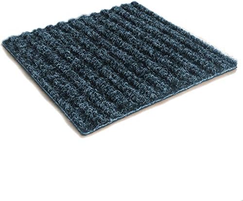 KOECKRITZ Heavy Duty Durable All Weather Indoor/Outdoor Non Slip Entrance Mat Rugs and Runners for Office Business Building Home Garage Front Door - 2' x 12' Blue