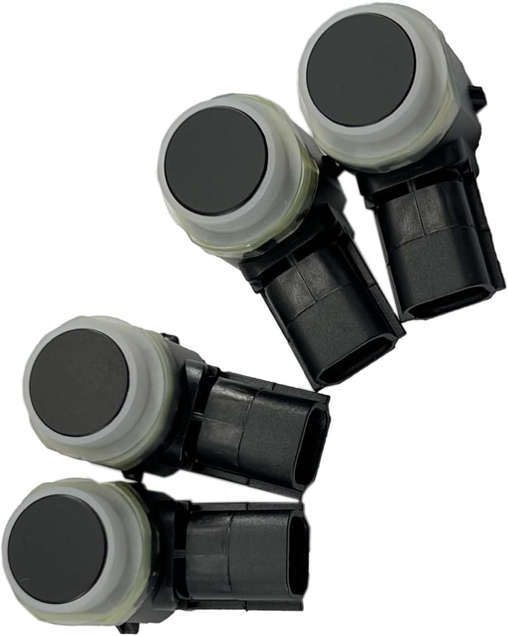 4PCS Parking Bumper Reverse AID Backup Sensor 8A53-15K859-ABW,Compatible with Edge Escape Expedition Explorer Flex Focus Fusion Mustang Taurus Continental MKS MKT MKX MKZ Navigator Mariner