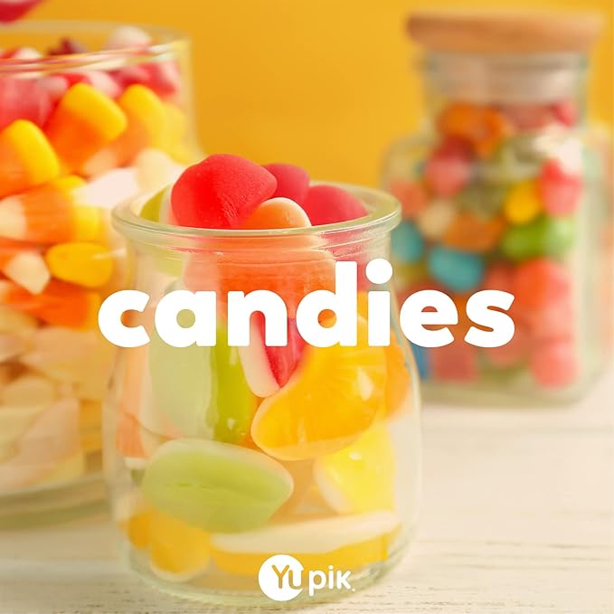 Yupik Butter Toffees Candies, 2.2 lb (35.2 oz), Individually Wrapped, Semi-Soft Caramels, Rich & Creamy, Chocolate, Milk, & Coffee Flavors, Delicious Snacks, Ideal for Gifting, Halloween & Holidays