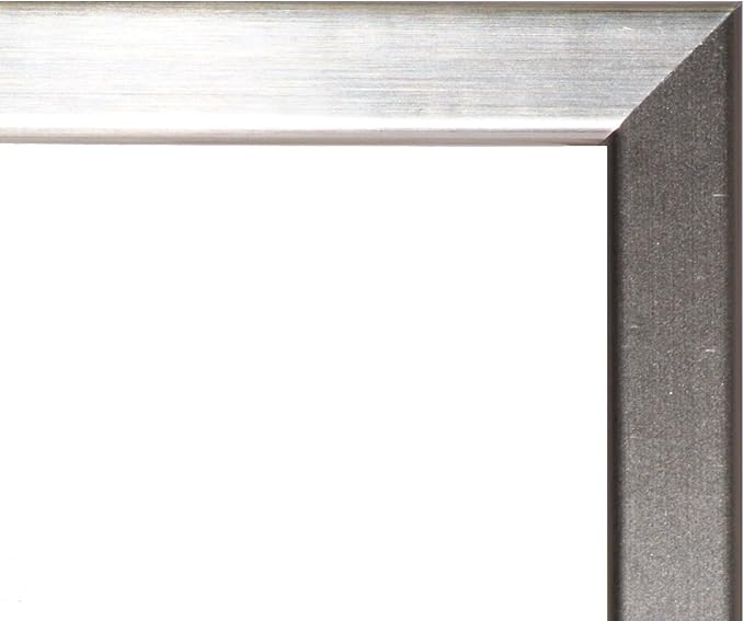 Creative Picture Frames 4-4X9Ss Stainless Steel Like Business License Certificate Frames for Professionals 3.5 by 8.5 Inch Self