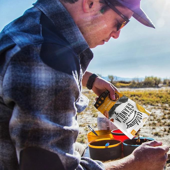 Wildway Keto Granola | Vanilla Bean Espresso | Grain-Free, Certified Gluten-Free Cereal | Vegan, Low Carb | No Sugar Added | Paleo-Friendly | Non-GMO Fruit & Nut Clusters | Nutrient-Rich | 8oz, 6 Pack