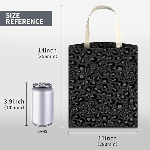 Car Trash Can, Cute Car Trash Bag, Hanging Car Organizer and Storage Bag, Trash Bin for Car Accessories, Vehicle, Travelling, Camping Black Leopard Skin