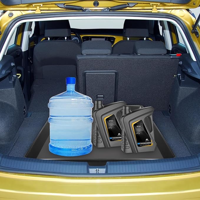 6 Pack Large Oil Change Drain Pan - 22” Auto Oil Drip Pan,Oil Drip Tray for Under Car Plastic Oil Tray,Mini Fridge Drip Tray for Air Conditioners Machinery Oil Catch Pan Replacement Tray