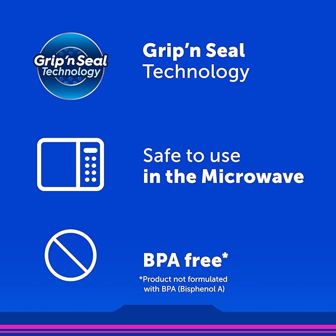 Ziploc Food Storage and Sandwich Bags Variety Pack, Stay Open Design with Stand-Up Bottom, Easy to Fill, 190 Bags Total