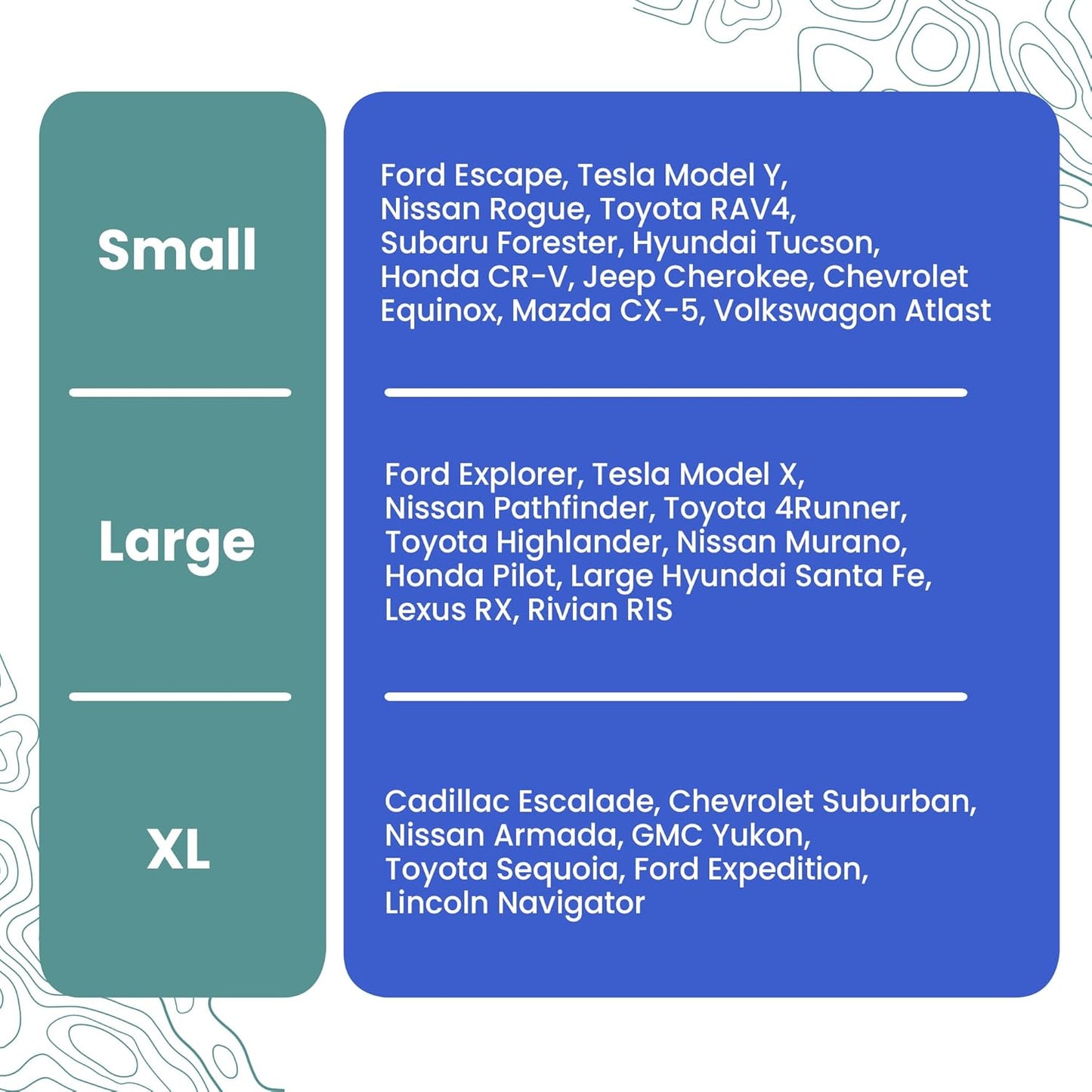 4Knines SUV Cargo Liner for Dogs, Trunk Mat for SUV, Durable Cargo Cover, Protector – Compatible with 60/40 Split Bench & Armrest Pass-Through, Waterproof, Machine Washable, Non-Slip (X Large, Black)