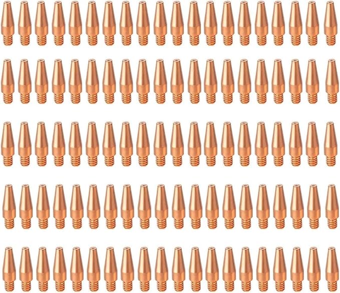 KP2744-045T MIG Welding Contact Tip .045" (1.2mm), Compatible with Lincoln Magnum PRO Series 100L/175L/250L MIG Guns (100-PK)