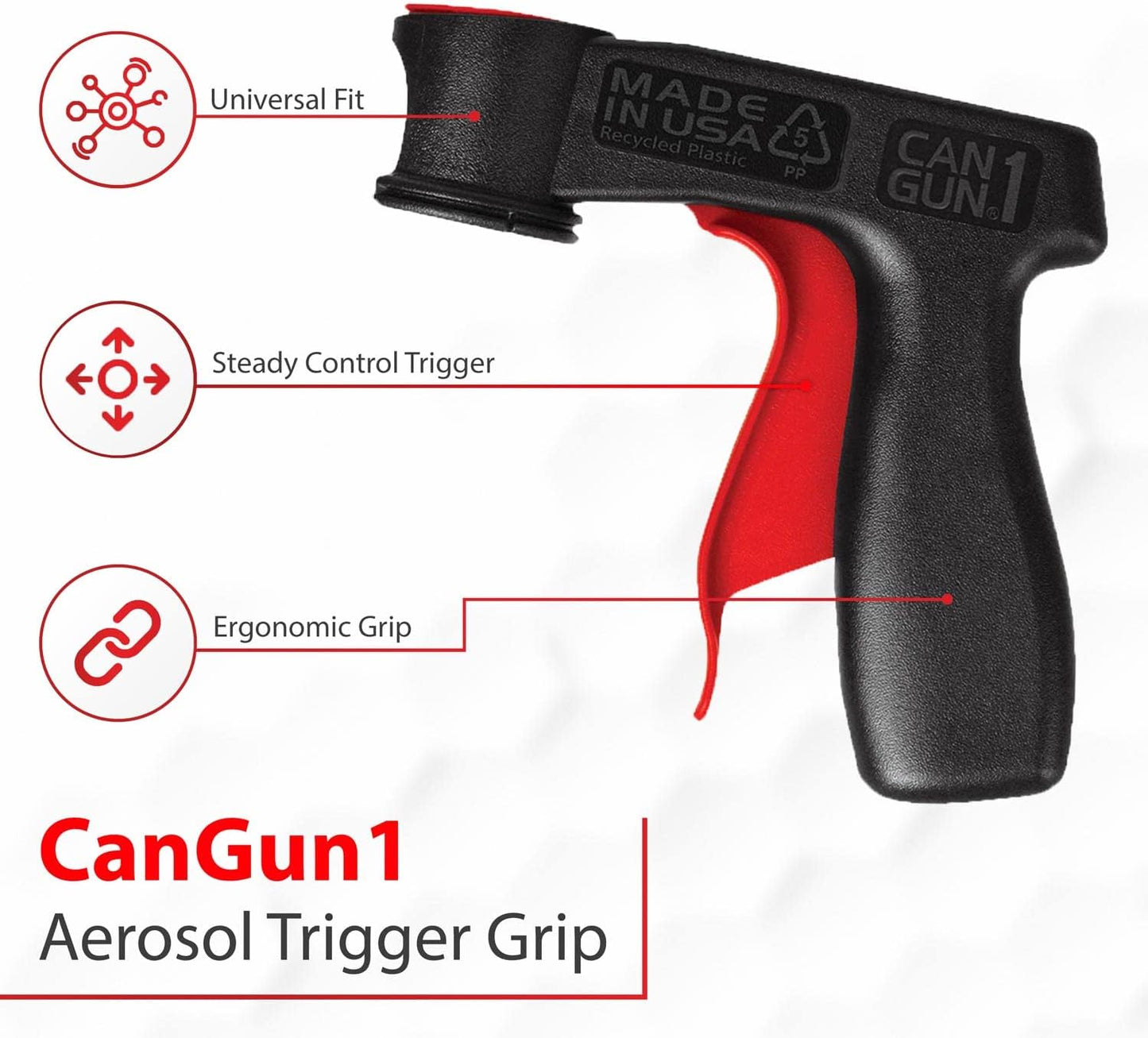 ERA Paints 2K High Gloss Automotive Clear Coat Spray/Aerosol With Can-Gun1 Premium Tool - Professional Quality & Finish - Easy to Use - Best Value