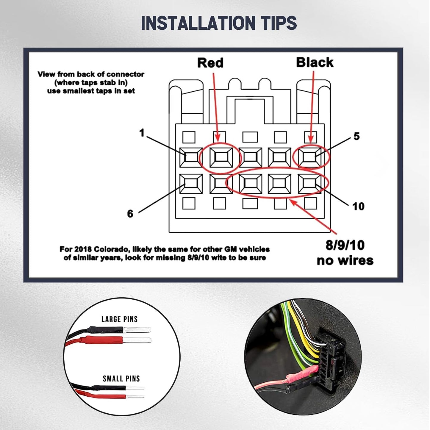 Xislet 16.5" Radar Detector Hardwire Power Cord Mirror Wire Plug Tap Compatible with Escort Valentine One Uniden Beltronics with Inline Fuse Mount RJ11 - Set of 3