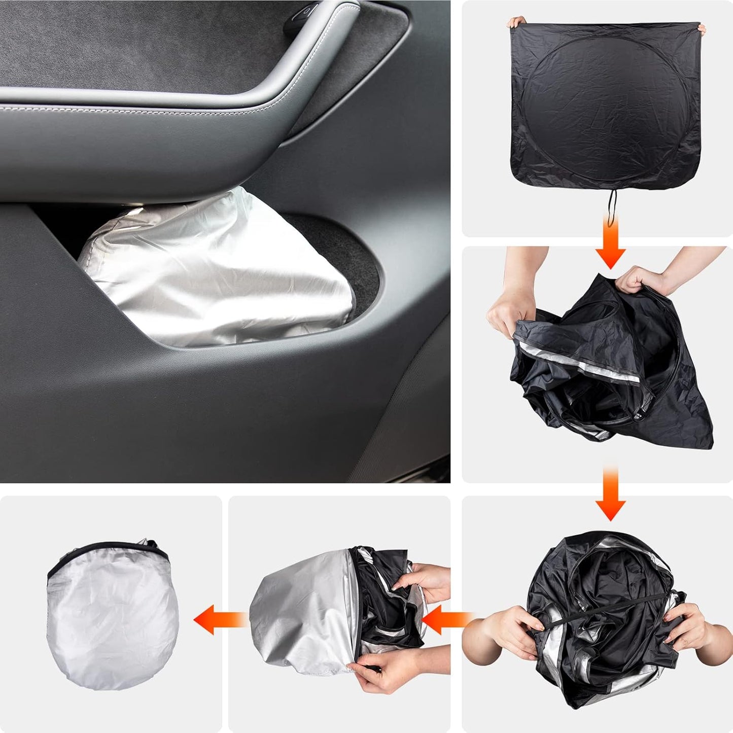 Windshield Sun Shade for Honda Pilot 2016-2025 2026 Windshield Cover, Front Window Sunshades Sun Visor for Pilot EX-L Special Edition Elite Black Edition Touring Car Accessories