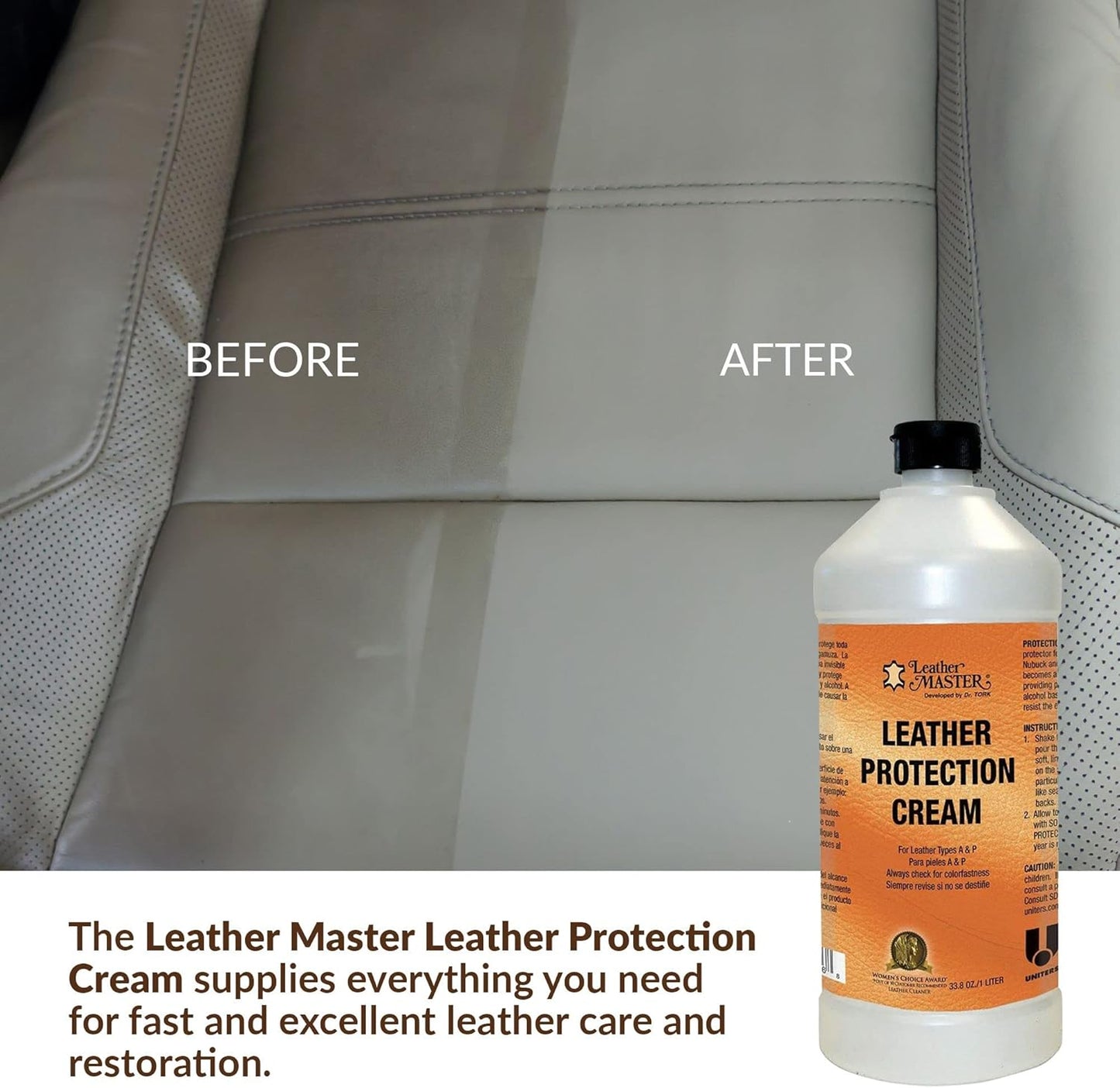 Leather Masters 1 Litre Leather Protection Cream