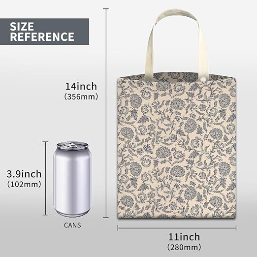 Car Trash Can, Cute Car Trash Bag, Hanging Car Organizer and Storage Bag, Trash Bin for Car Accessories, Vehicle, Travelling, Camping Retro White Flower