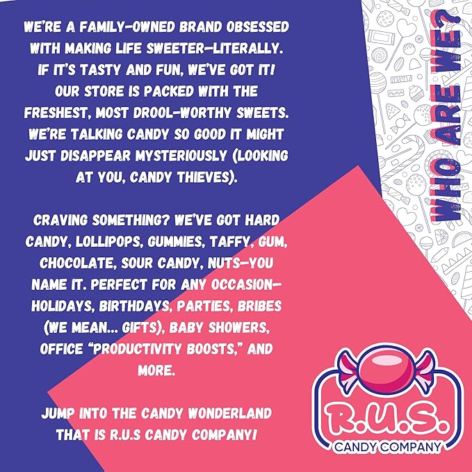 Assorted Tropical Fruit Disk Hard Candy – About 75 Individually Wrapped Pieces, Bold Assorted Fruit Flavors, Bulk 1 Lbs Bag – Classic Hard Candy by RUS Candy Company for Office, Party, or Candy Dish