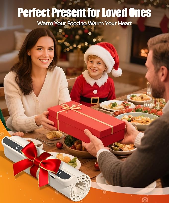 Food Warming Mat with Heat-Resistant Pad, 26X15 Inch, 6 Temperature & 6 Timer Settings, Child Lock Safety, Electric Warming Tray for Gatherings,Parties,Everyday Use