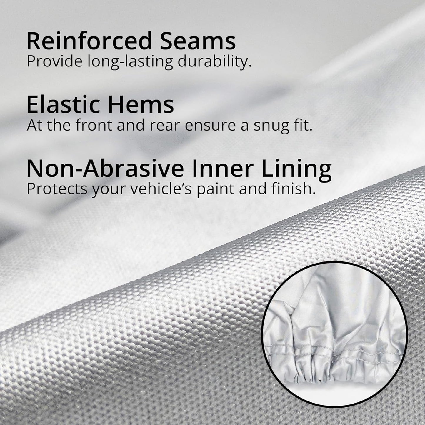Car Covers Weatherproof Max Truck Cover & Warranty Compatible with Ford 2003-2019 F-350 CrewCab, 6.75' & Shell– Outdoor Cover, Prevents Theft with Cable Lock