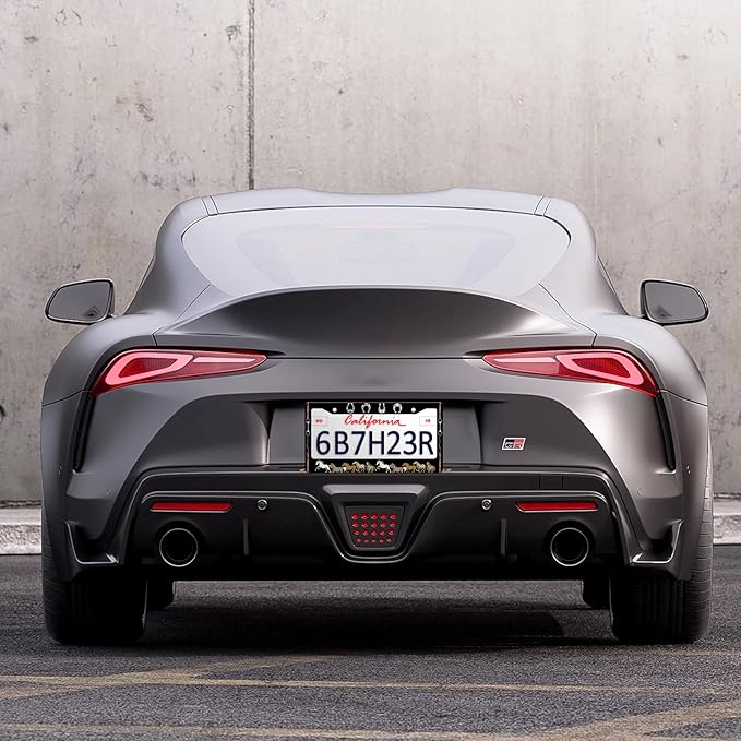 2 Pcs Horse License Plate Frame Horseshoe License Plate Holder Personalise Stainless Steel Funny Design Compatible With Standard License Plate Frames For Usa And Canada 6 X 12 Inch 2 Holes With Screws