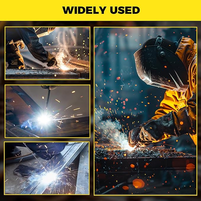 E6013 Welding Rods 1/8" 2.2LB - Carbon Steel Stick Electrodes with Low Spatter & Easy Slag Removal for ARC Welding, Home Repair, Construction