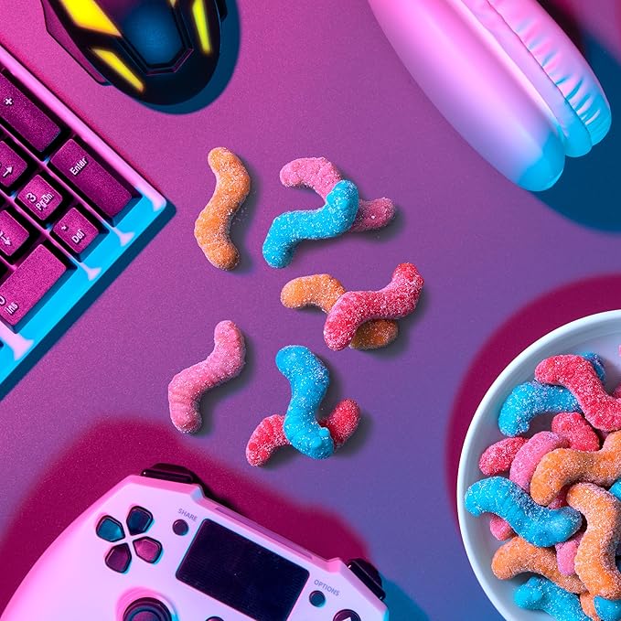 Trolli Sour Bursting Crawlers, Sour Gummy Candy, 4.25 Ounce (Pack of 12)