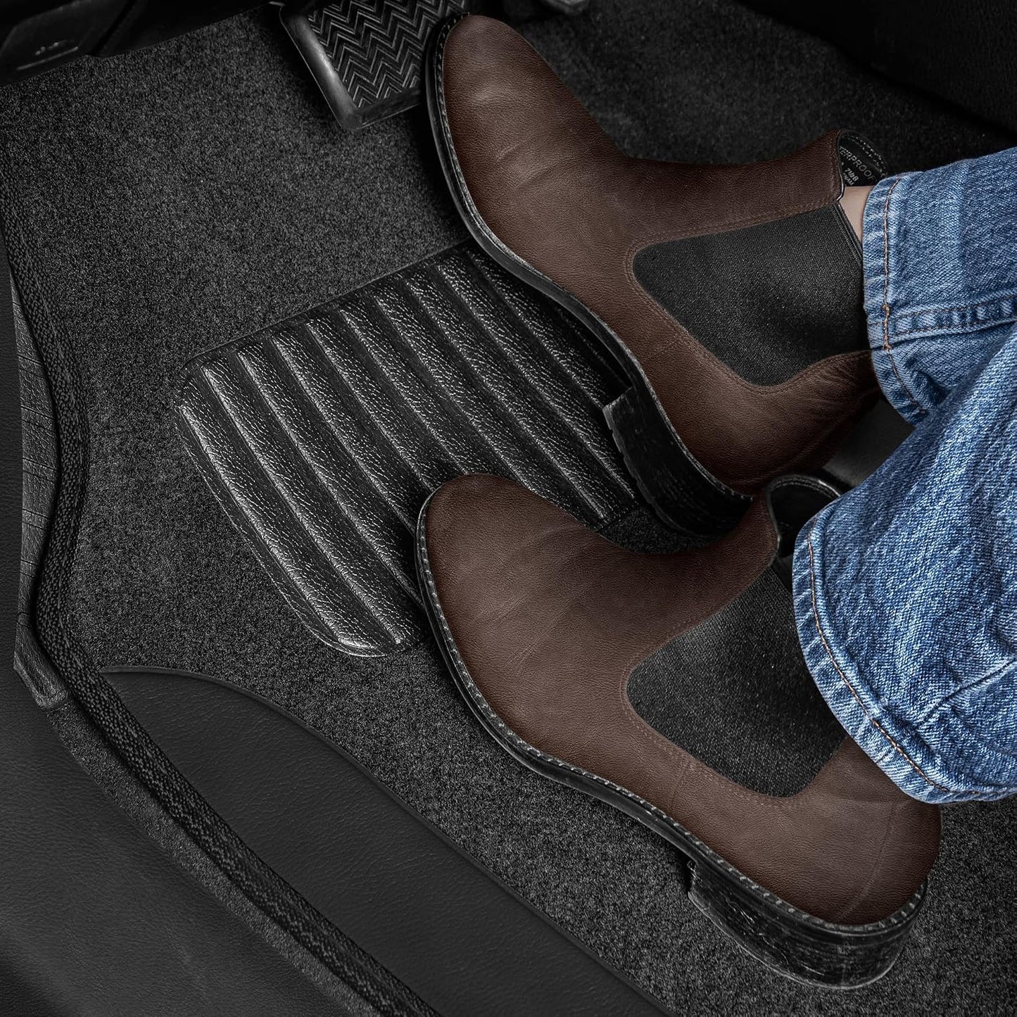 Click to see full view Ask Rufus Can it be trimmed? Is it waterproof? Does it have a non-slip bottom? Ask something else BDK Auto MT-202-BK: Carpet Vinyl Mats 4Pc/Black