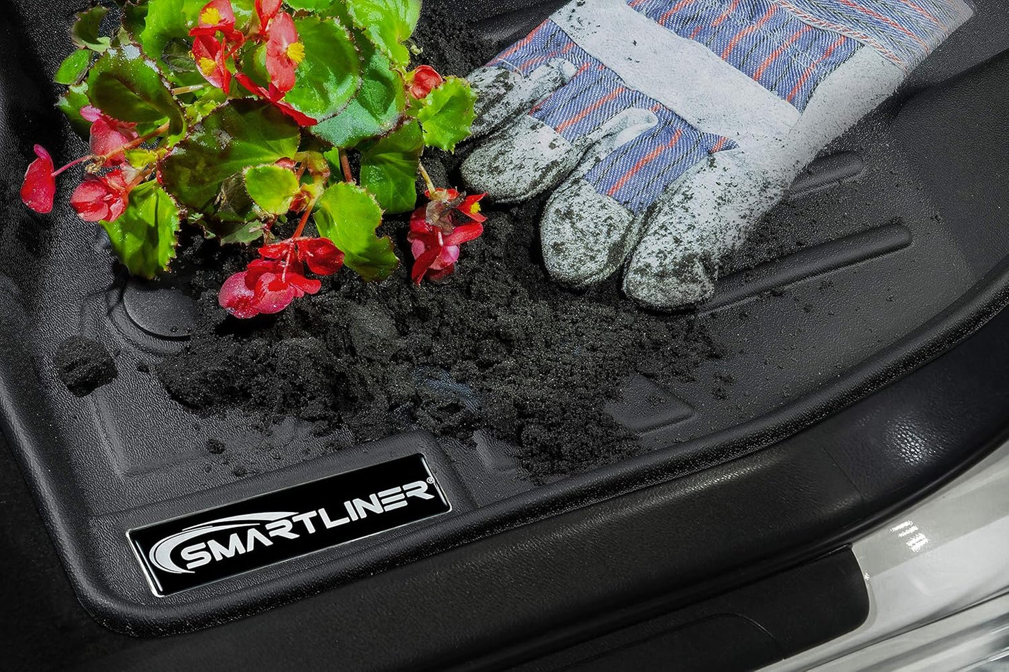 MAXLINER Custom Fit Floor Mats 2 Row Liner Set Compatible with 2013-2019 Ford Escape