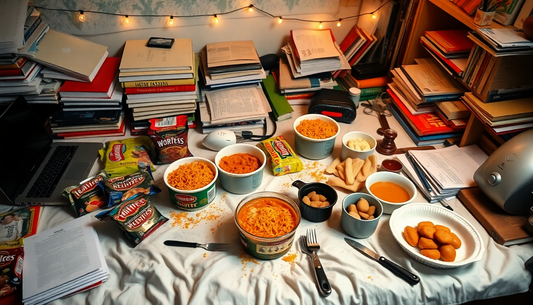Dorm Room Snack Hacks for College Students