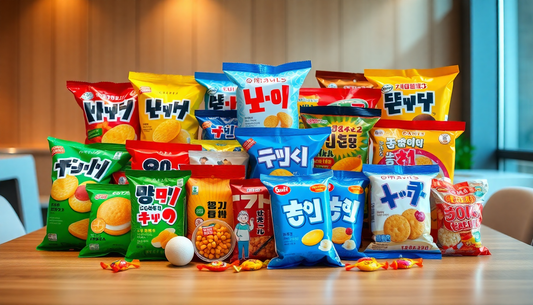 Discover the Irresistible World of Korean Snacks