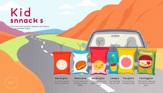 Top 5 Snacks for Road Trips with Kids