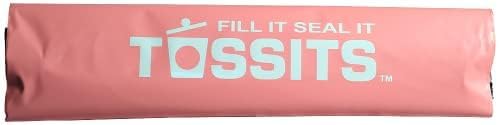 Tossits Recycled Disposable Car Trash Bags ??Leakproof, Smell Proof Hanging Garbage Bags for Car, Truck, SUV, RV & Vehicle ??Pink, 21 Count Disposable Automotive Trash Bags