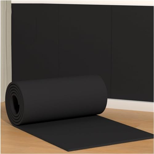 Premium Self-Adhesive Rubber Foam Garage Wall Protectors - Grey, 39.3x39.3in / 100x100cm - Wall Shield for Studio & Gym, Easy Installation, Impact Resistant, Perfect for Home & Commercial Use