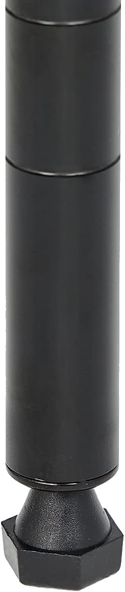 5 Tier Wire Shelving Unit Storage Rack, Metal Heavy Duty Utility Organizers, Organization Units for Products Plant Pantry, Garage, Laundry Racks Durable Shelf Stand,14"W x 30"L x 60"H, Black