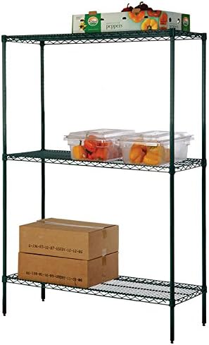 Omega 14" Deep x 48" Wide x 54" High 3 Tier Freezer Starter Shelving Unit