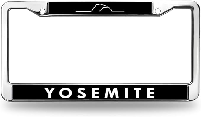 Yosemite National Park License Plate Frame for Car Lovers Yosemite Lover License Plate Frame Patriotic