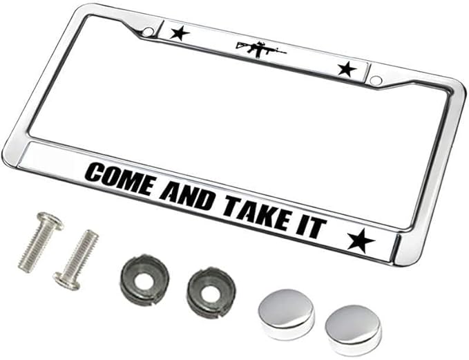 US Army Support License Plate Frame US Army US Flag Weather-Proof License Plate Frame US Army Heroism License Plate Frame for Patriotic People