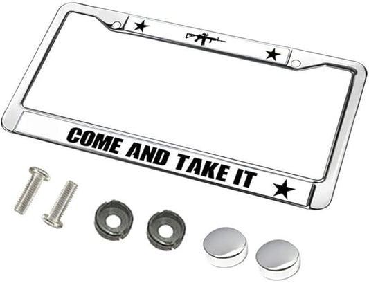 US Army Support License Plate Frame US Army US Flag Weather-Proof License Plate Frame US Army Heroism License Plate Frame for Patriotic People