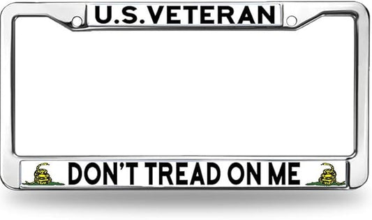 US Army Veteran License Plate Frame US Veteran Support Fade Resistant License Plate Frame