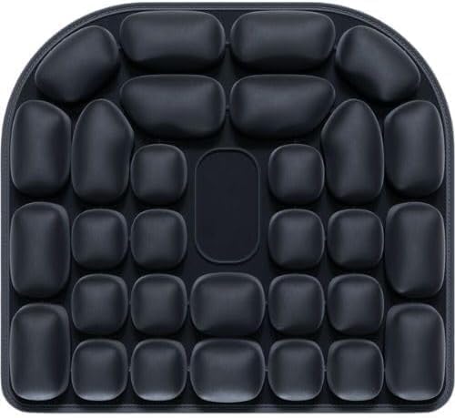Inflatable Seat Cushion – Pressure Relief Pillow for Office Chair, Car & Wheelchair – Built-in Hand Pump, Ergonomic Design, Portable & Foldable (Anti Hemorrhoids/Anti Aecubitus)