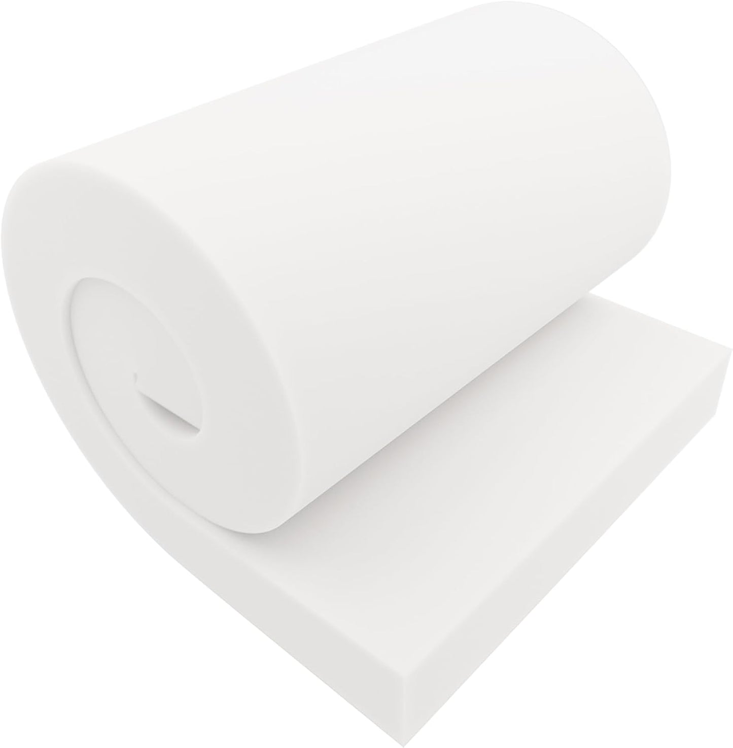 GoTo Foam 5" Height x 24" Width x 72" Length 36ILD (Semi-Firm) Upholstery Cushion Made in USA