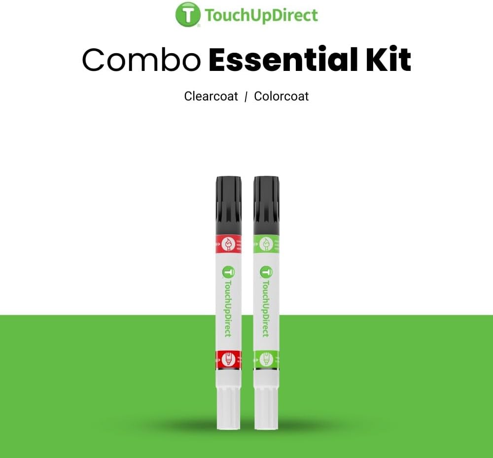TouchUpDirect 6V7 Army/Dark Green Compatible with Toyota Exact Match Touch Up Paint Combo - Essential Kit
