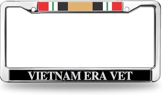 Vietnam Vet License Plate Frame Custom Vietnam Vet US Army Easy Installation License Plate Frame US Army Veteran License Plate Frame for Family Members
