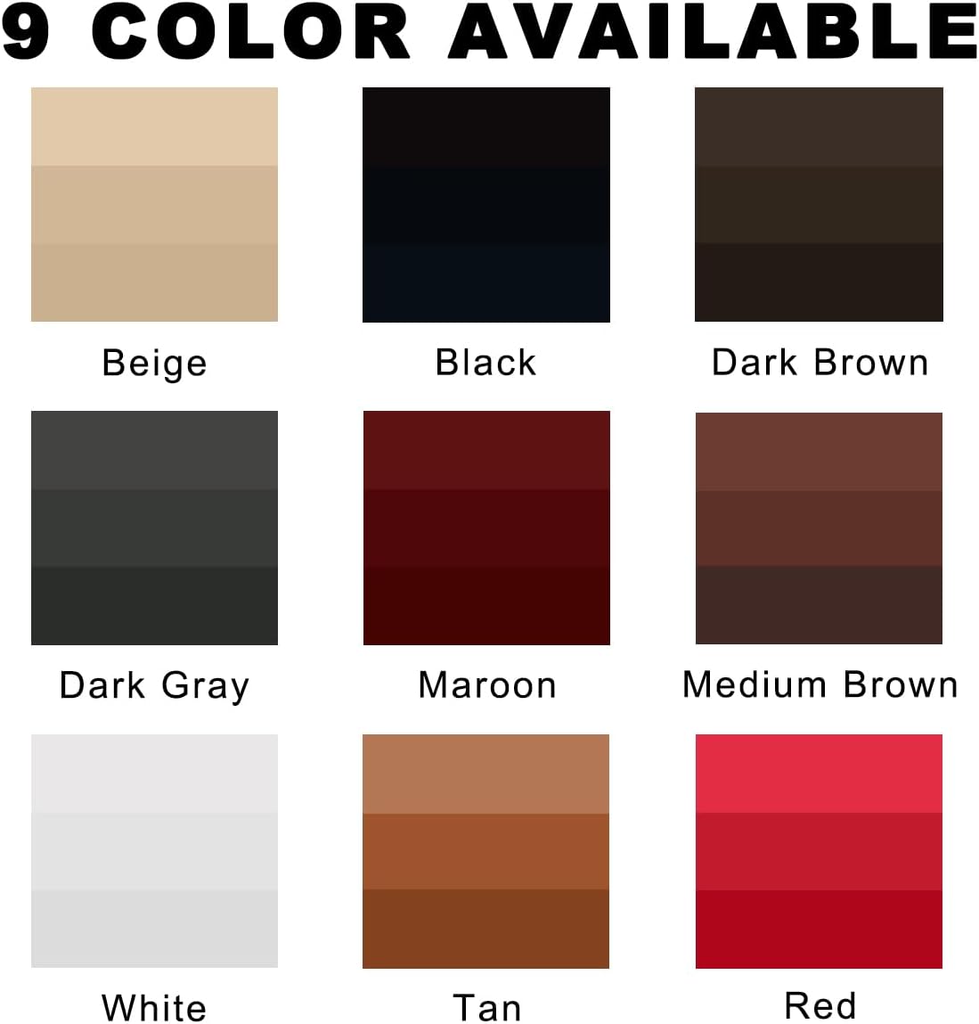 Leather Scratch Repair Balm-Leather Color Restorer for Couches Leather Scratch Remover for Carseat Boots Leather Couch Scratch Repair Couches (Red)