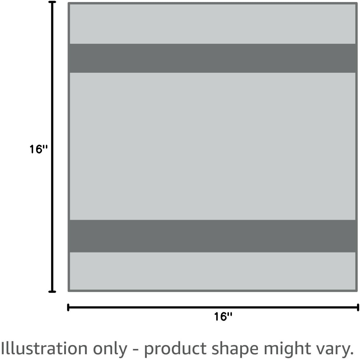 SOFTBATFY Ultrasoft, Large, Thick and Quick Drying Car Microfiber Cleaning Towel 800GSM Polishing Waxing Auto Detailing Towel Cloth (6pack,16 x 16inches) (Grey- Green)