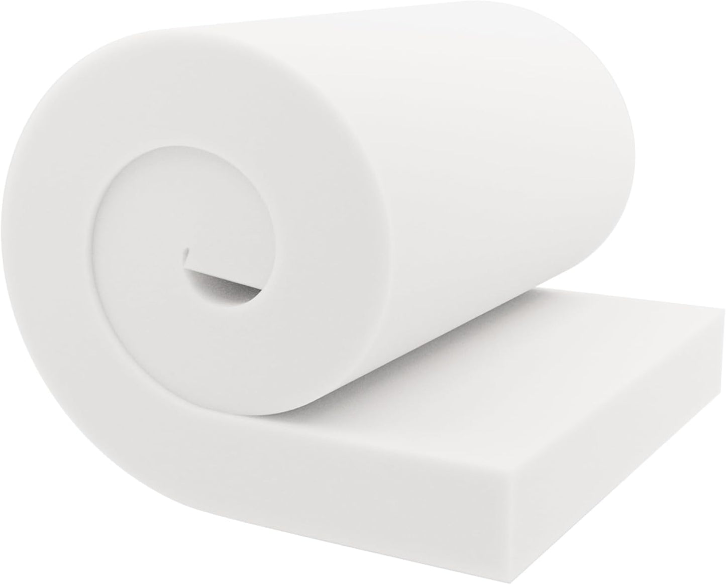 GoTo Foam 5" Height x 24" Width x 72" Length 36ILD (Semi-Firm) Upholstery Cushion Made in USA