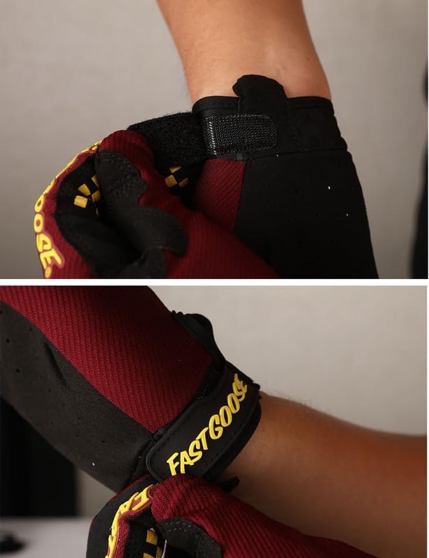 Dirt Bike Motorcycle Gloves for Men Women Finger Touchscreen Motorbike Gloves for BMX ATV MTB Riding, Road Racing, Cycling, Climbing, Motocross