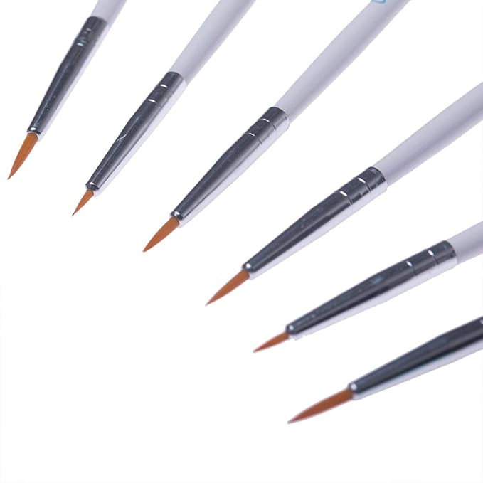 MEEDEN Detail Paint Brush Set - 18 Miniature Art Brushes for Fine Detailing & Art Painting, 3 Pack