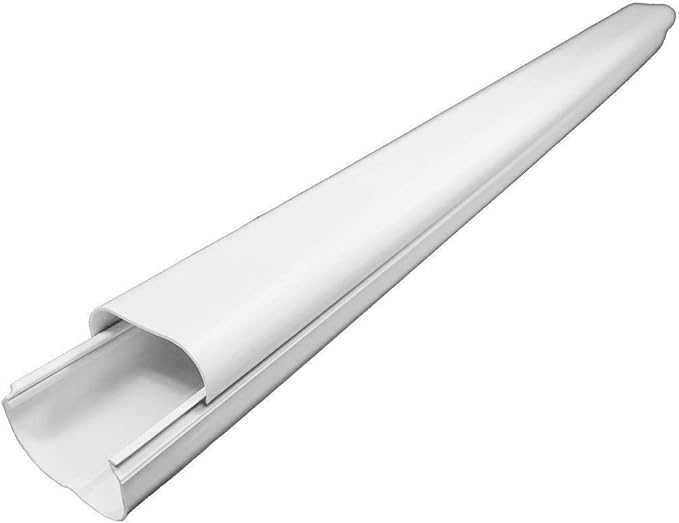 PIONEER Decorative PVC Slim Line Cover Kit for Mini Split Air Conditioners and Heat Pumps