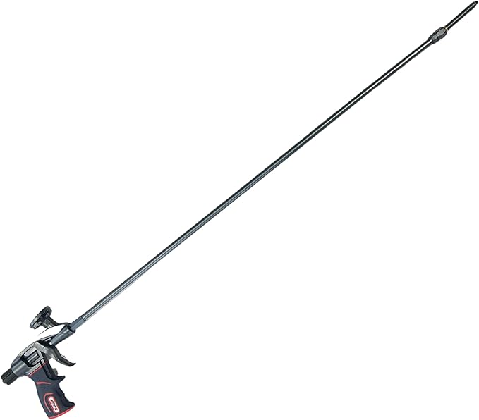 Kraken Bond PRO Foam Gun - 40" (3.3 ft) - 1 Pack - Non-Stick Teflon Coated, Long Nozzle, 360° Swivel Tip Foam Gun - Ideal for Contractors and DIY Enthusiasts