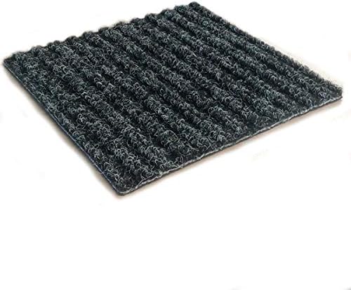 KOECKRITZ Heavy Duty Durable All Weather Indoor/Outdoor Non Slip Entrance Mat Rugs and Runners for Office Business Building Home Garage Front Door (3' x 17', Charcoal)