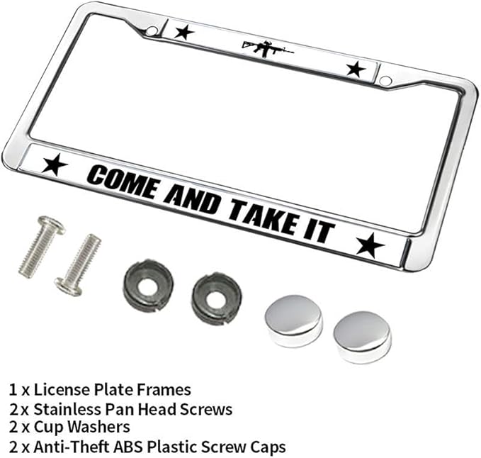 US Army Support License Plate Frame US Army US Flag Weather-Proof License Plate Frame