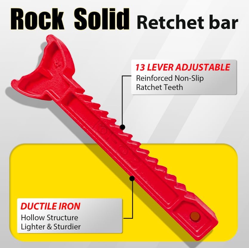 6 Ton Jack Stands, 15.6"-23.4" Adjustable with Double Pin Locking,Heavy Duty Jack Stands with Extra Rubber Pads,Car Lifts for Home Garage,Lifting Various Vehicles,1 Pair Black