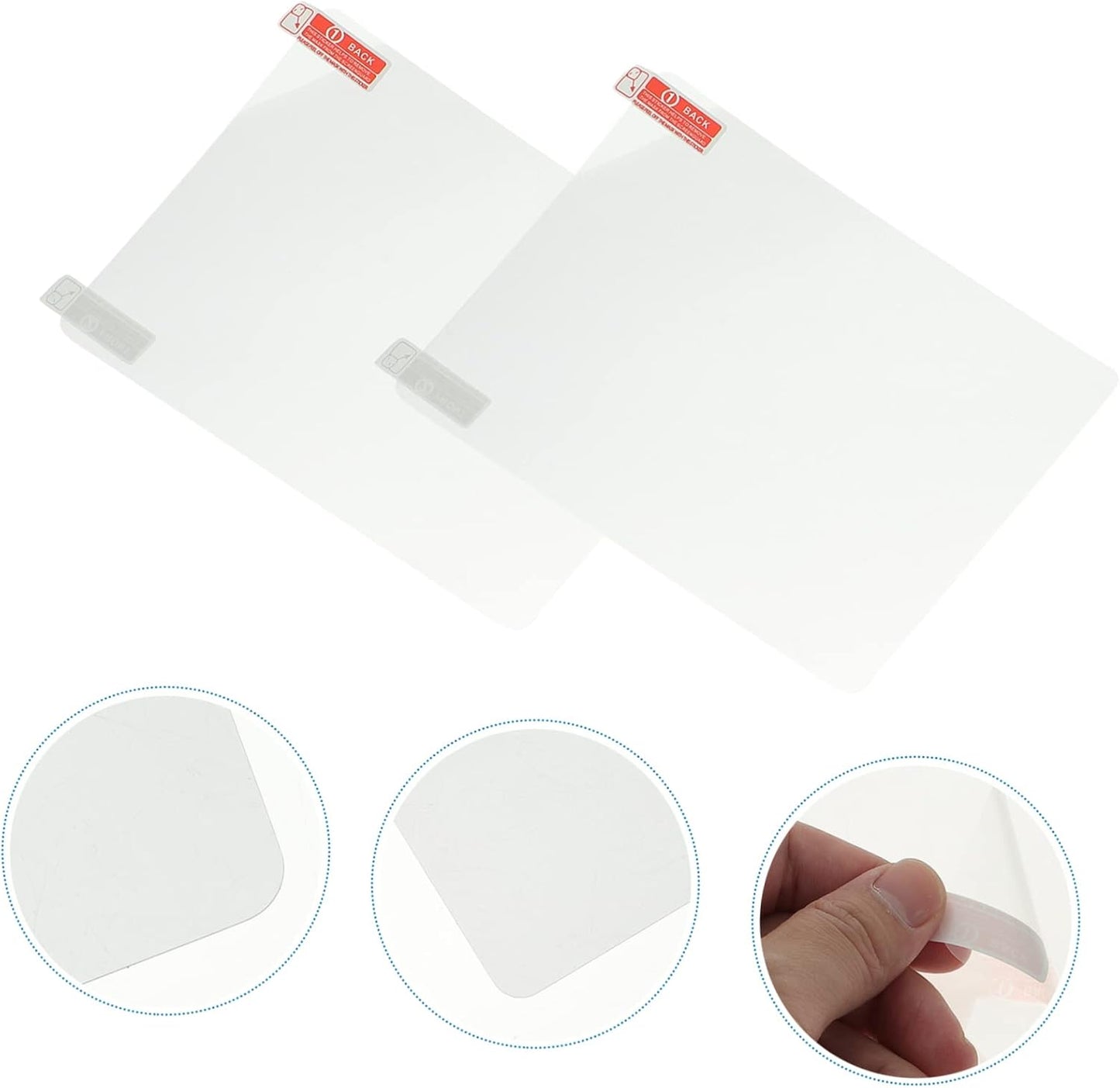 2pcs Hud Reflective Film Car Hud Display Head- up Display Windscreen Film Car Window Film Head up Display Reflective Film Reflective Sheet Reflective Windshield Film The Pet